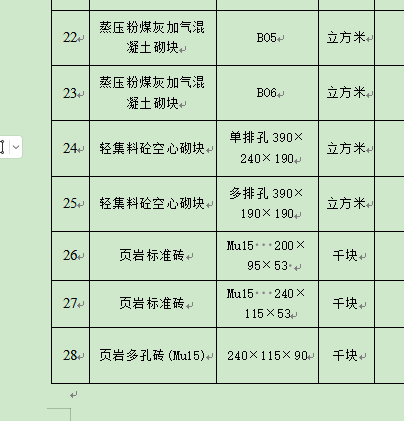 砌体