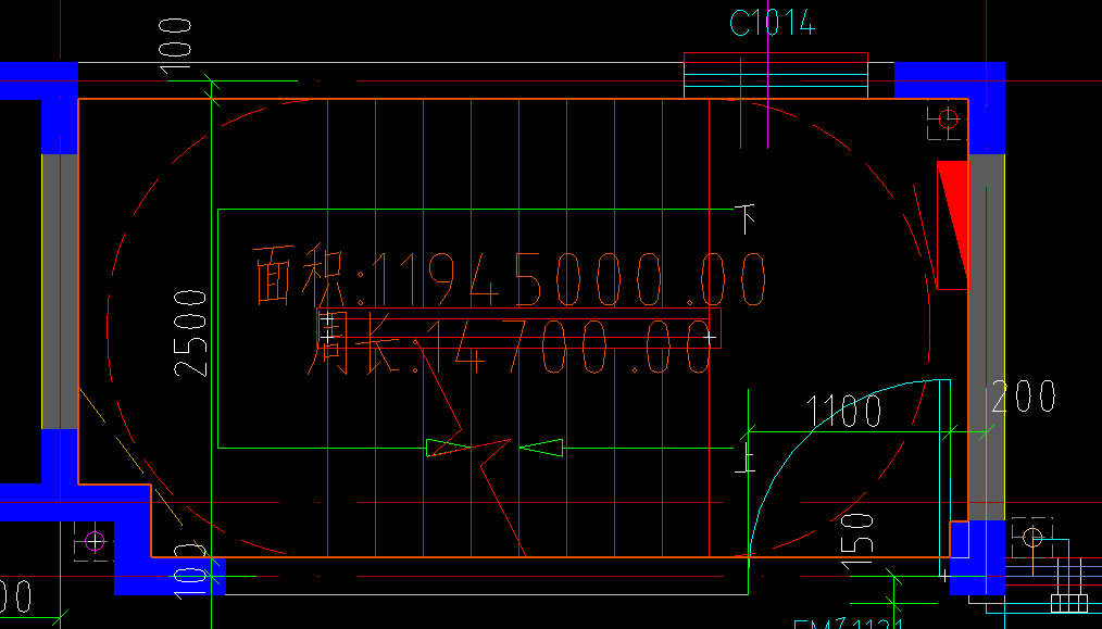 投影面