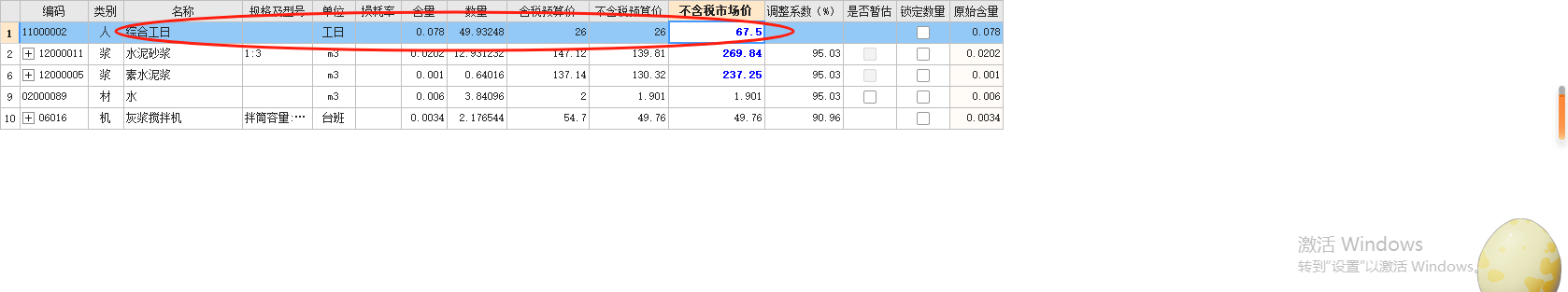 工日