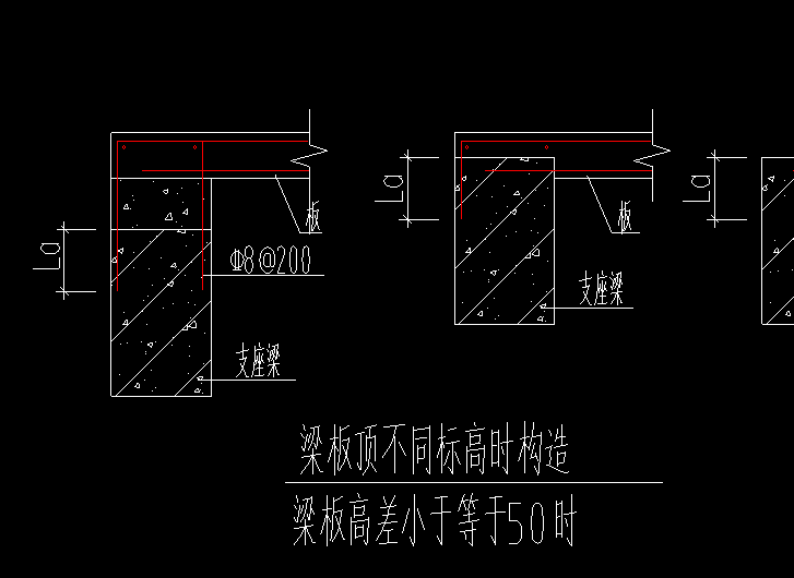 不同标高