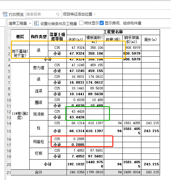 个报表