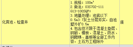 检查井