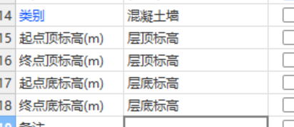 顶标高