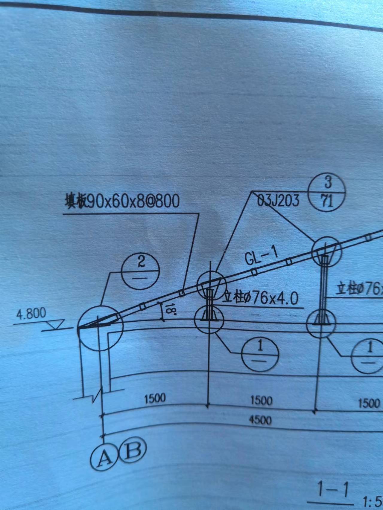 填板