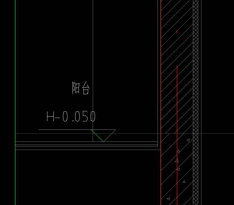 墙面底标高