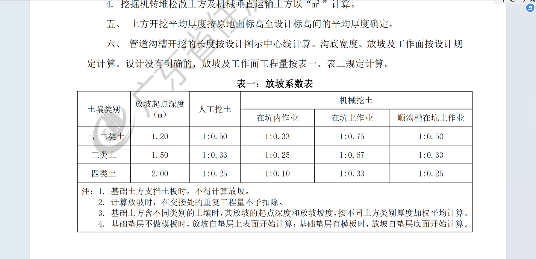 挖土方
