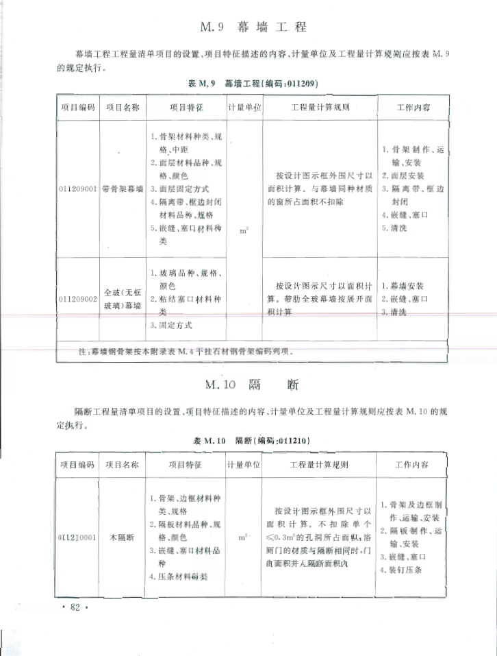 玻璃幕墙计算规则