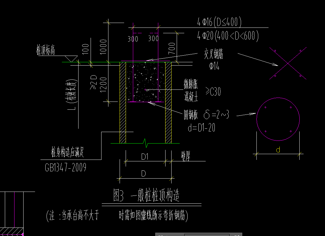 桩头插筋