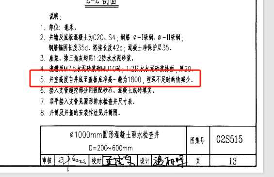 检查井