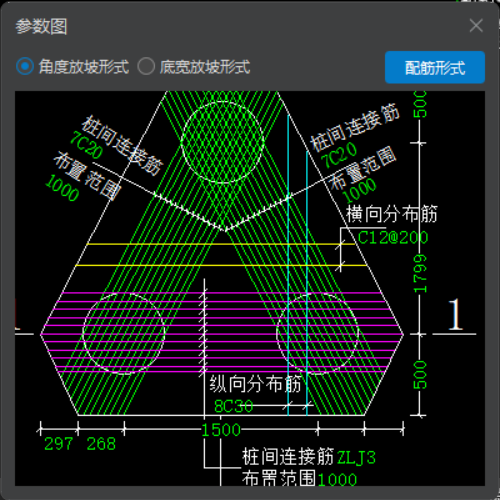 钢筋布置
