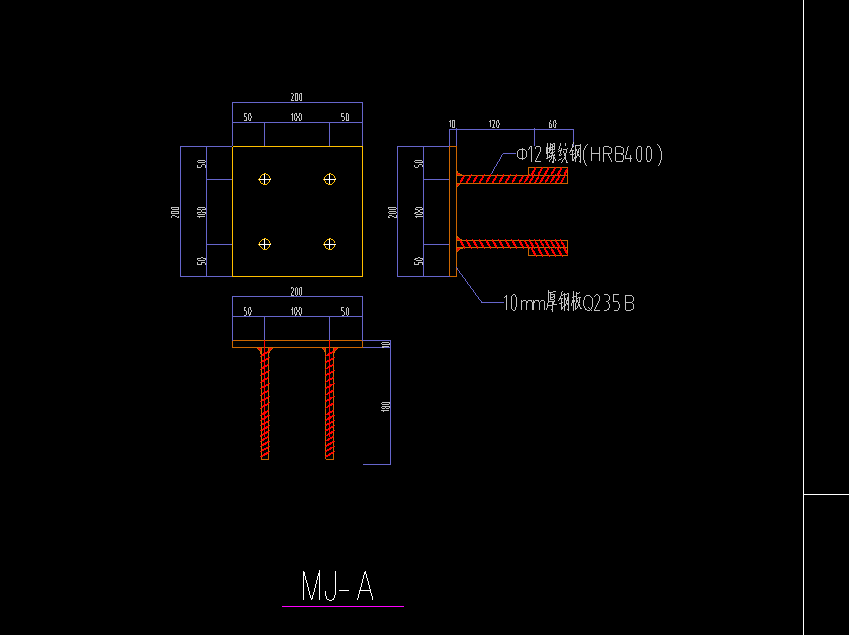 在钢筋