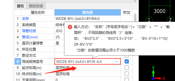 电线规格
