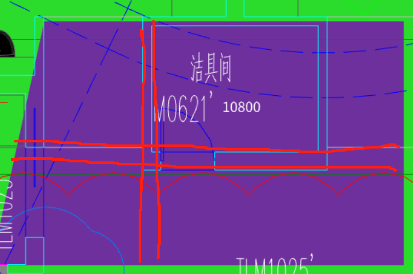 隔墙下板底加筋