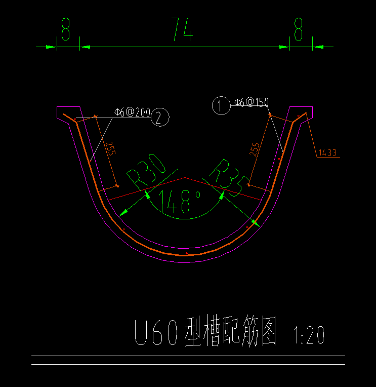 U型