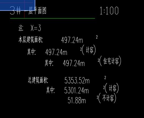 板面积