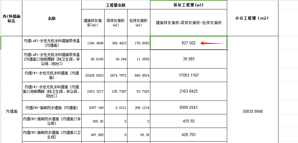 墙面抹灰