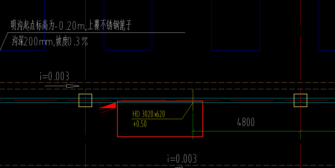 建筑图中