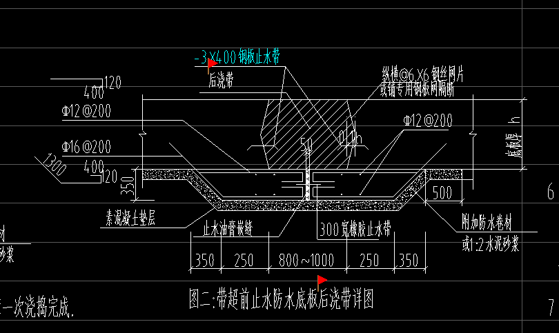 后浇带