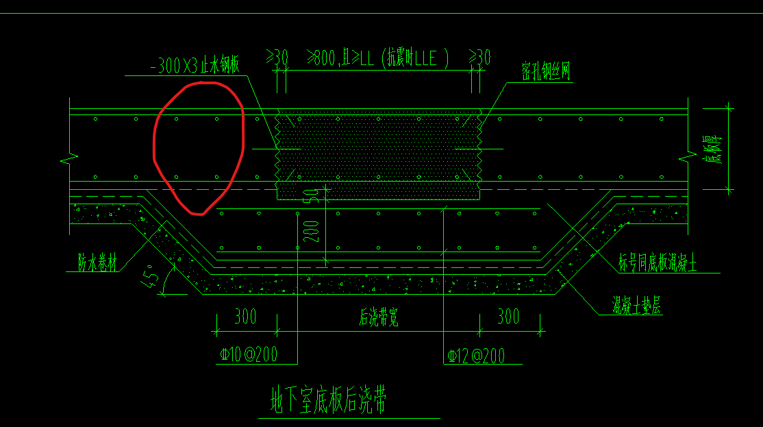 后浇带