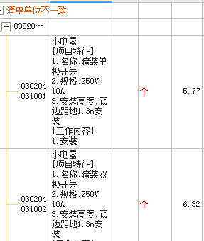 投标清单