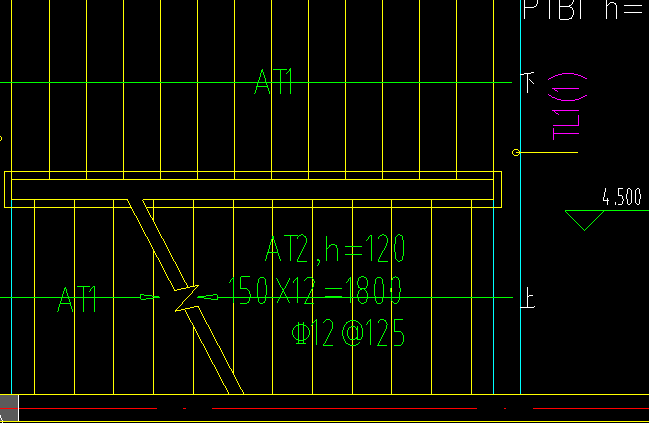 楼梯纵筋只有一个标注,是只有只有下或者上部纵筋吗?