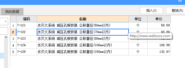 套定额