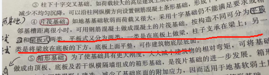 筏板基础