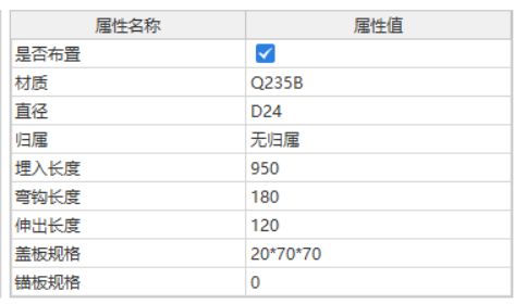 弯钩长度