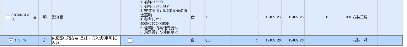 配电箱