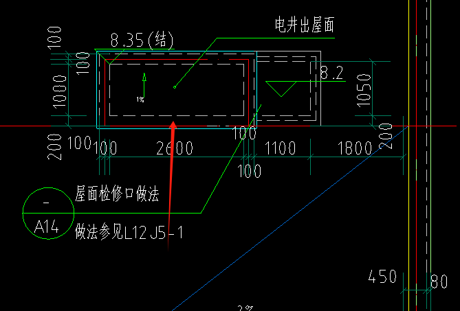 层顶标高