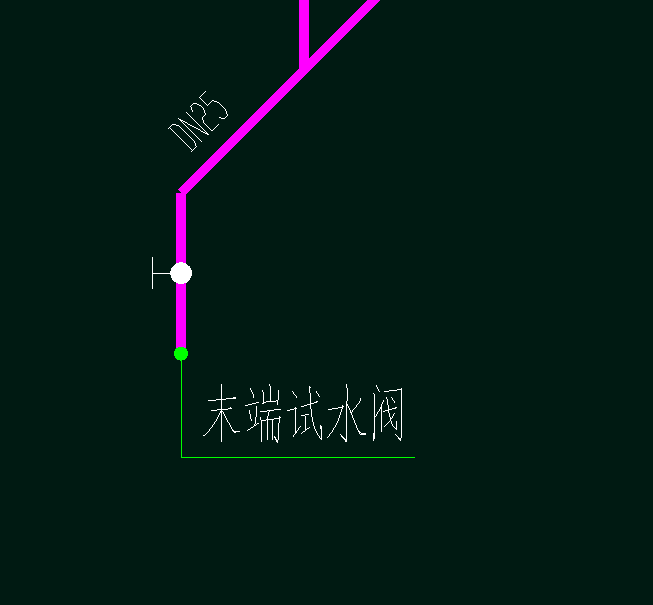 末端试水阀