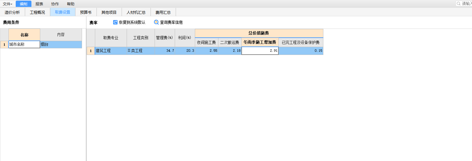 增加费