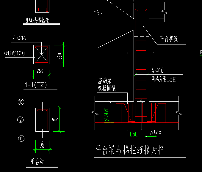 梯柱