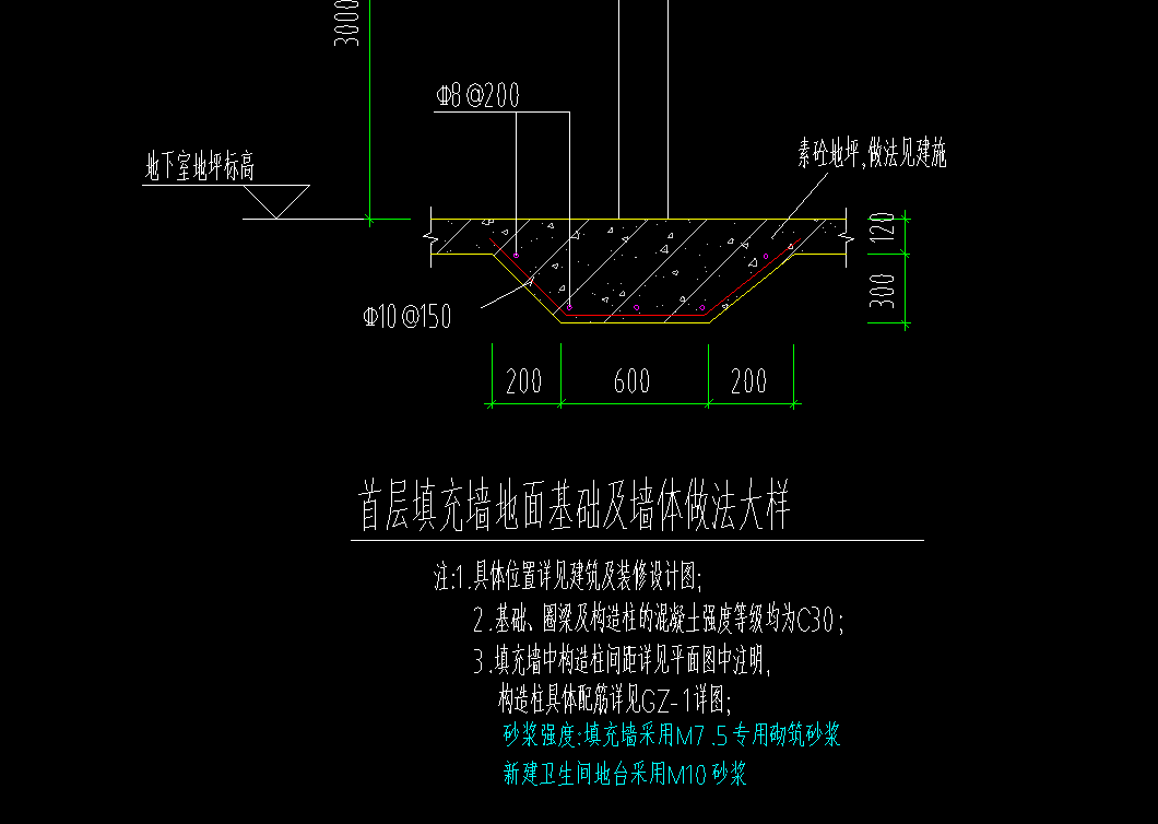 素砼垫层