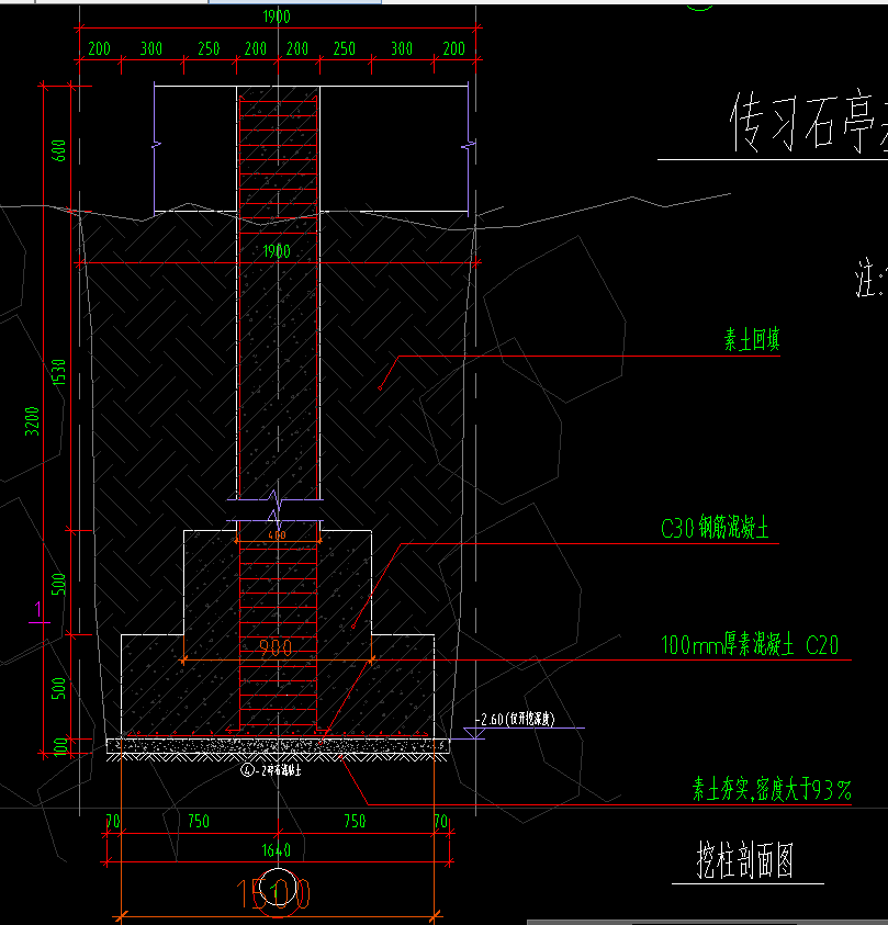 基础顶标高