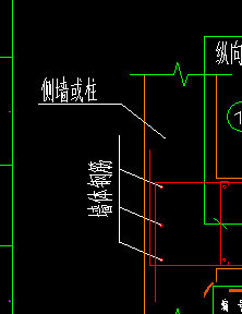 侧面