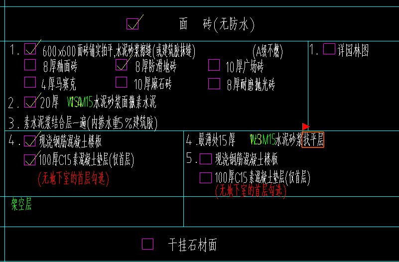 打勾