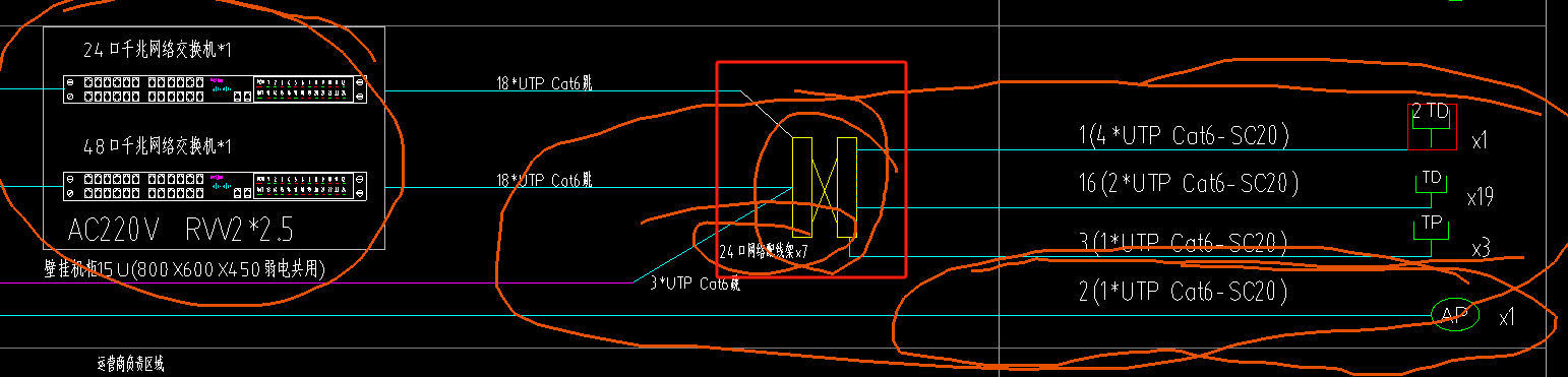 弱电平面图