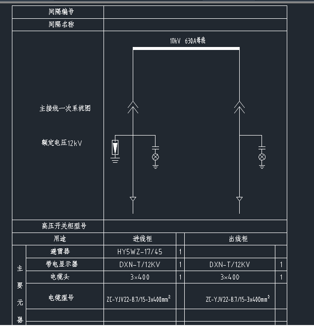 高压电缆