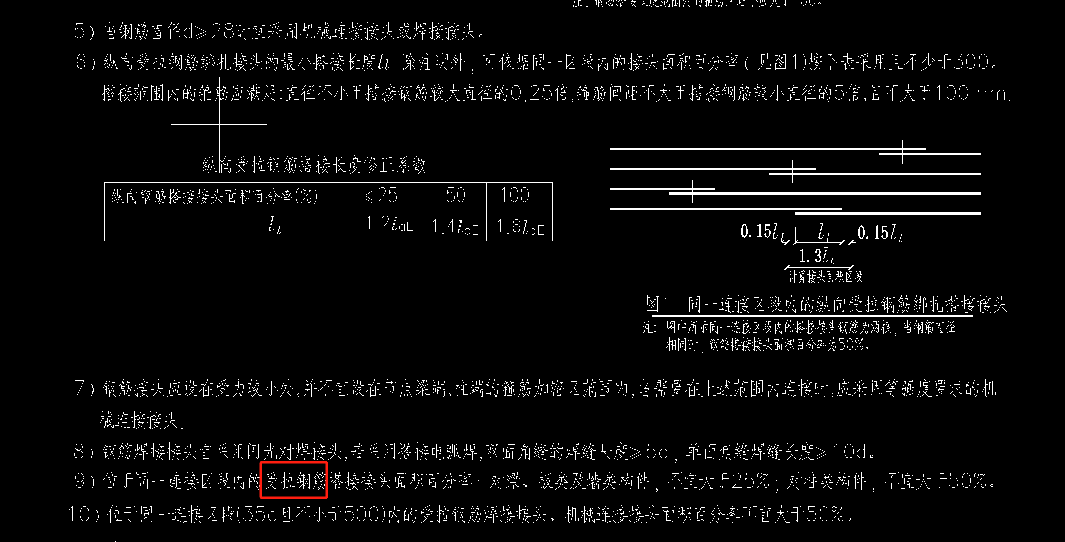 钢筋受拉与受压图解图片