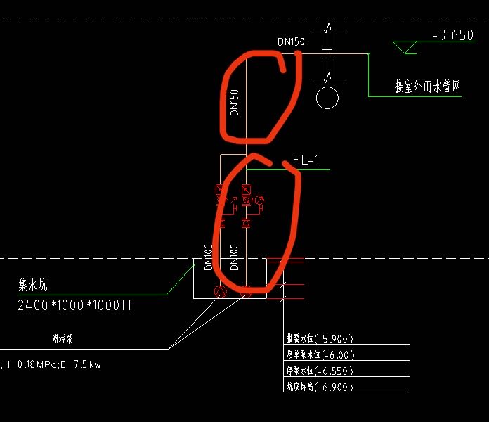 两根立管