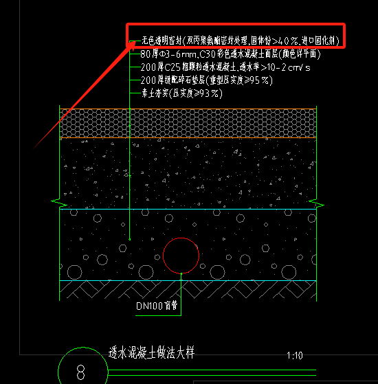 无色透明密封