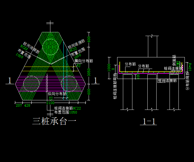 三桩承台