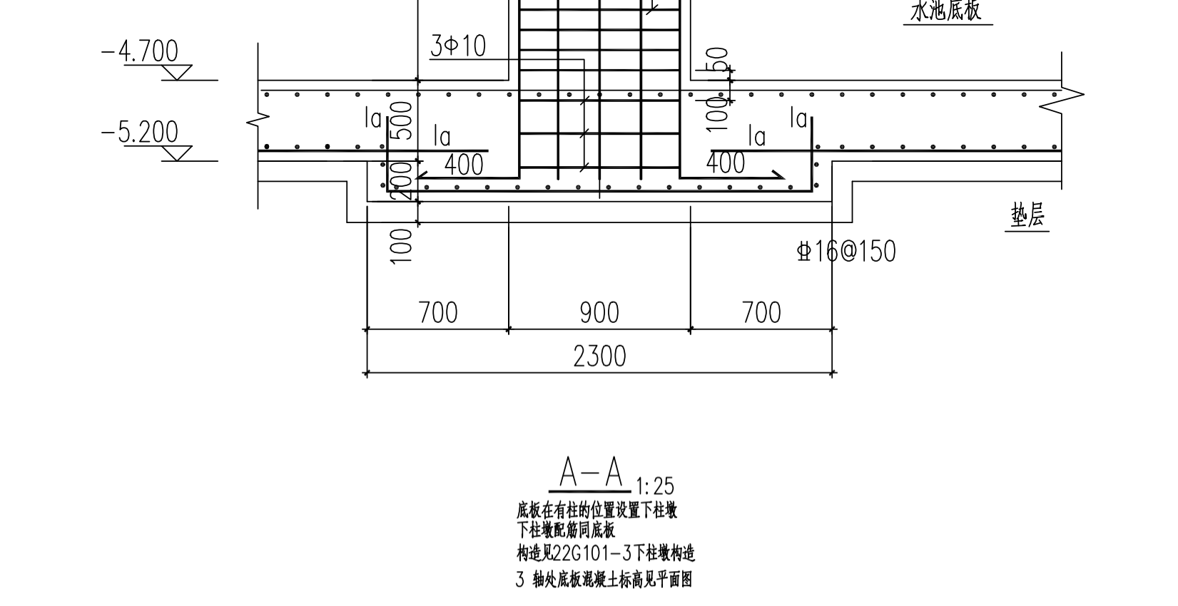 柱下