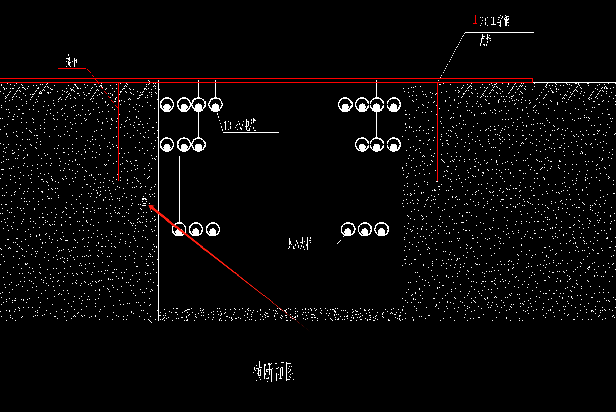 断面图
