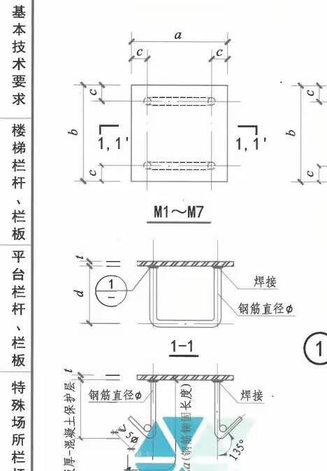 预埋件钢筋