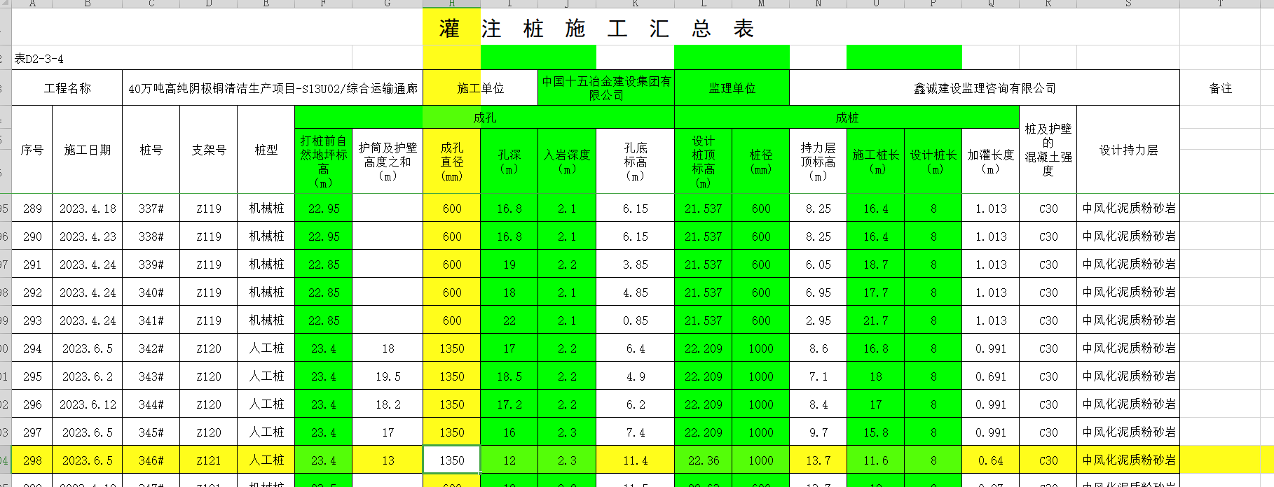 桩