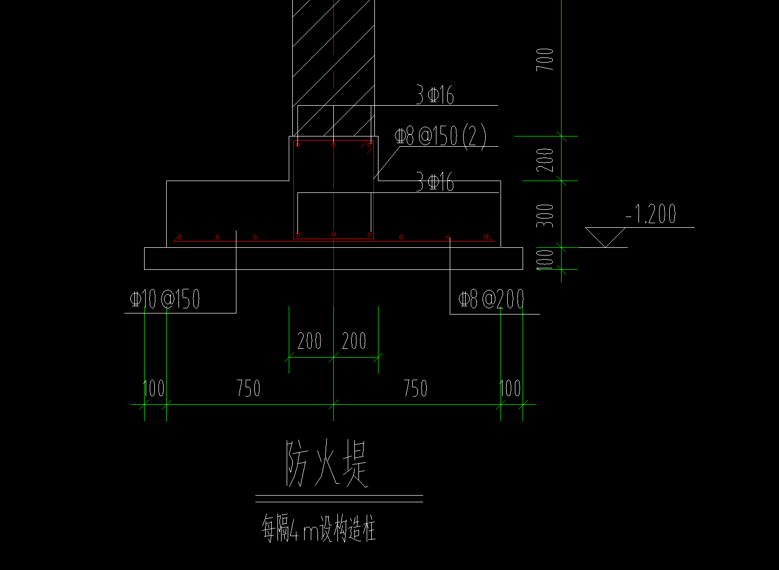 基础配筋