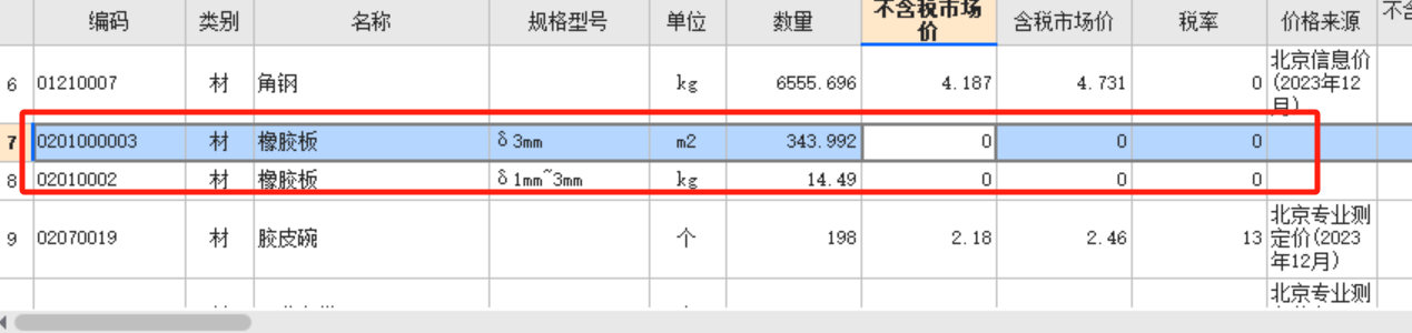 多材料
