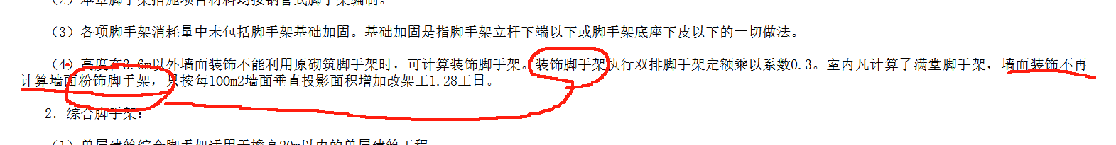 装饰脚手架